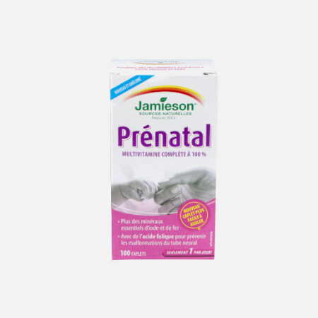 Prénatal Multivitamínico – 100 Comprimidos – Jamieson