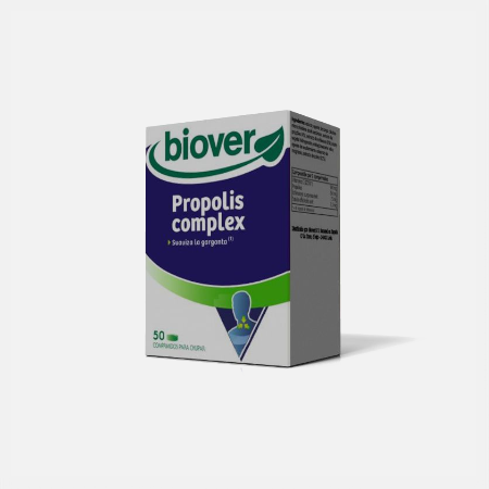 Propolis Complex – 50 comprimidos para chupar – Biover