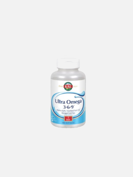 Ultra Omega 3-6-9 - 100 cápsulas - KAL