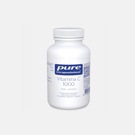 Vitamina C 1000 – 90 cápsulas – Pure Encapsulations