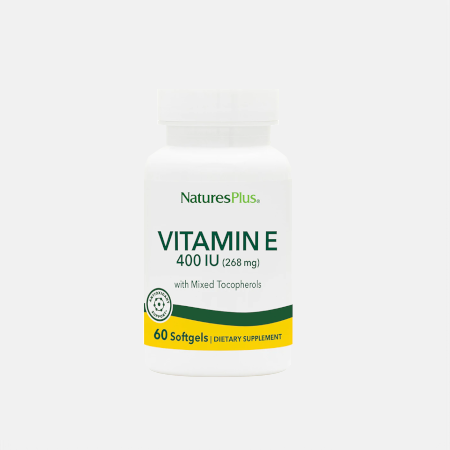 Vitamina E 400 UI – 60 drageias – Natures Plus