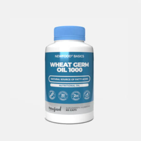 Wheat Germ Oil – 60 cápsulas – NewFood