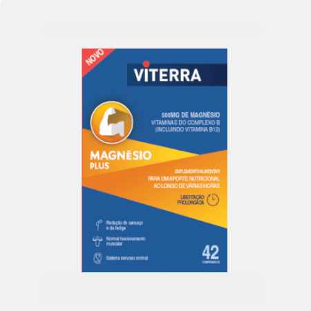Viterra Magnésio Plus- 42 Comprimidos – Perrigo