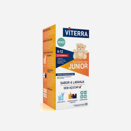 Viterra Junior – 30 Comprimidos Mastigáveis – Perrigo