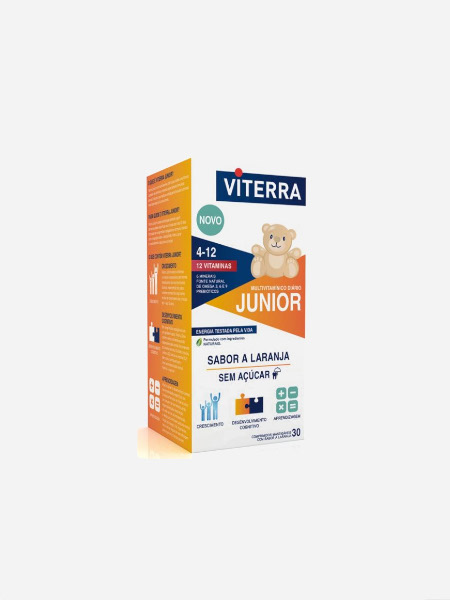 Viterra Junior - 30 Comprimidos Mastigáveis - Perrigo