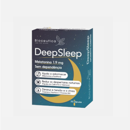 DeepSleep Melatonina 1,9 mg – 30 cápsulas – Bioceutica