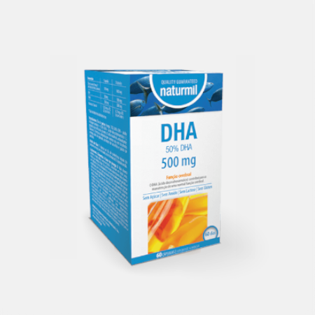 DHA 500 mg – 60 cápsulas – DietMed