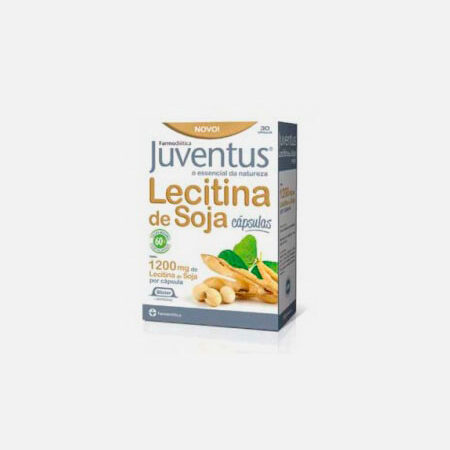 Juventus Lecitina 1200 mg – 30 cápsulas – Farmodiética