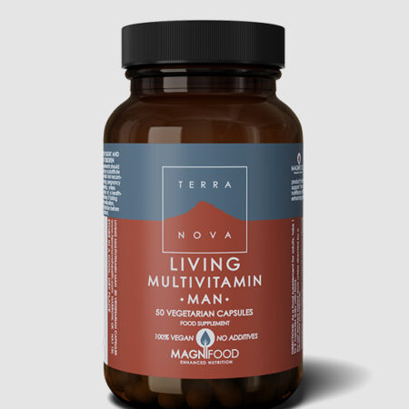 Living Multivitamin Man – 50 cápsulas – Terra Nova