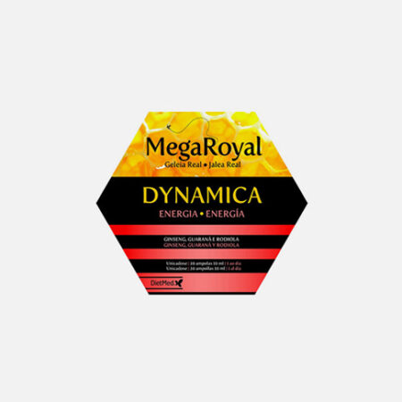 Mega Royal Dynamica Ampolas – 20 ampolas – DietMed