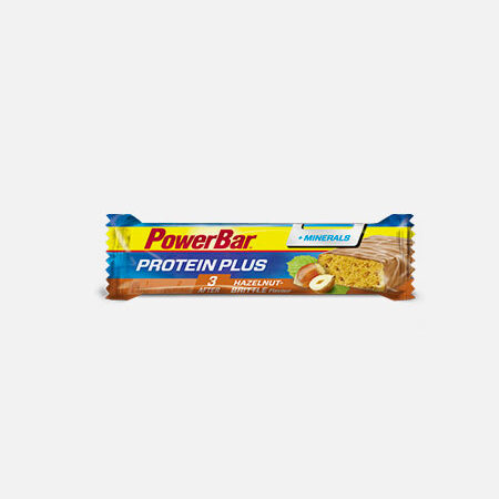 Protein Plus Avelã&Minerais – 35 g – Power Bar