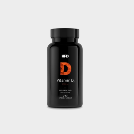 Vitamin D3 2000IU – 240 comprimidos – KFD Nutrition