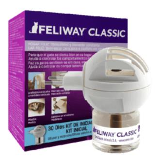 Difusor FELIWAY CLASSIC + recarga 48ml. 1 mês