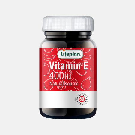 Vitamin E 400iu – 60 cápsulas – LifePlan