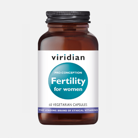 Fertility for Women – 60 cápsulas – Viridian