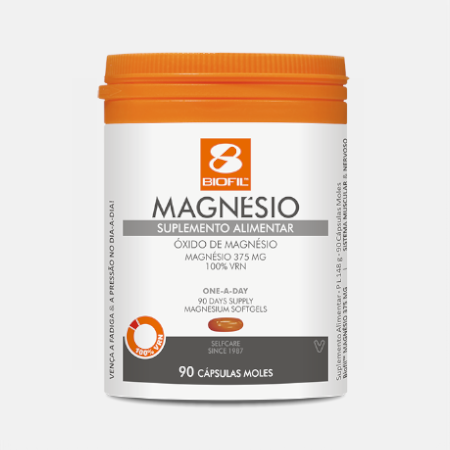 Magnésio 375 – 90 cápsulas – BioFil
