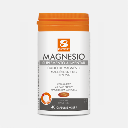 Magnésio 375 – 40 cápsulas – BioFil