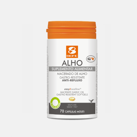 Alho Anti-Refluxo – 70 cápsulas – Biofil