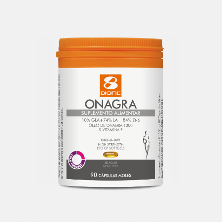 Óleo Onagra 1000 – 90 cápsulas – Biofil