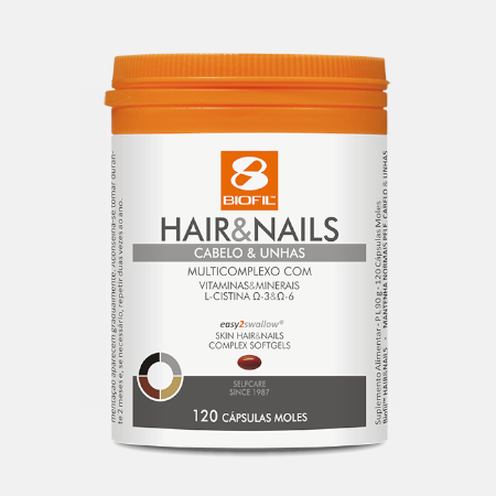 HAIR & NAILS – 120 cápsulas – Biofil