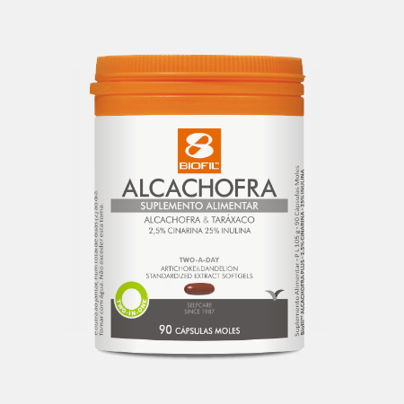 Alcachofra Plus – 90 cápsulas – Biofil