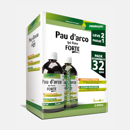Pack Pau D’Arco leve 2 pague 1 – 2x500ml – Fharmonat
