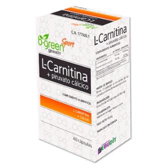 L-CARNITINA + PIRUVATO CALCICO 40cap.