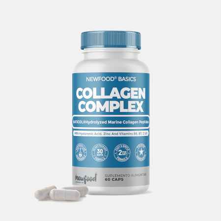 Collagen Complex – 60 cápsulas – NewFood