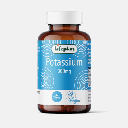 Potassium 300mg – 60 comprimidos – LifePlan
