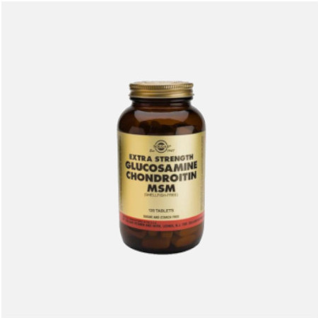 Glucosamina + Condroitina +MSM – 120 Comprimidos - Solgar