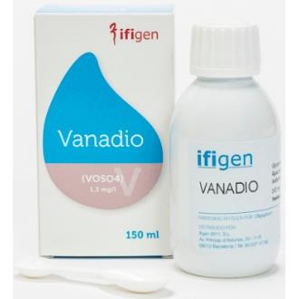 VANADIO (V) oligoelementos 150ml.