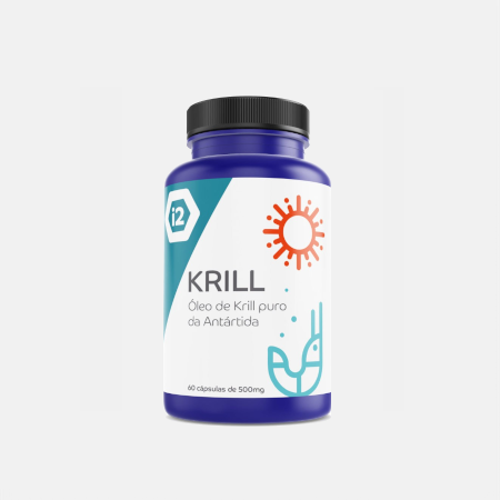 Krill 500mg – 60 cápsulas – I2Nutri