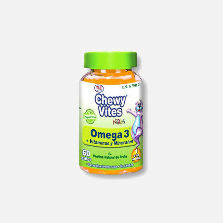 Omega 3 – 60 gomas – Chewy Vites