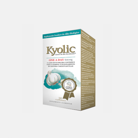 One a Day 600 mg – 30 comprimidos – Kyolic