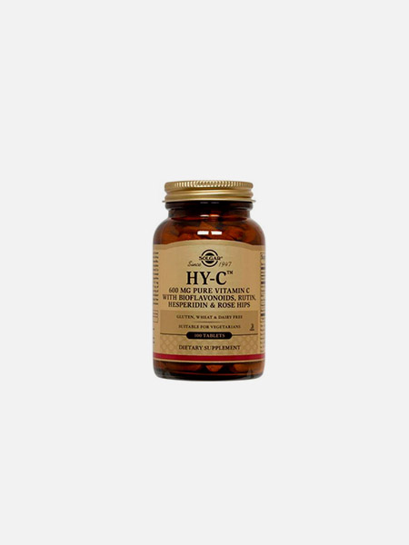 Hy-C (600 mg Vitamin C 100 mg Bioflavonoids) - 100 comprimid