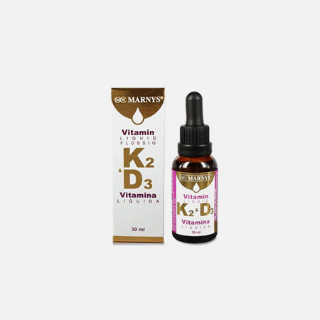 Vitamina K2 + D3 Liquida – 30ml – Marny s