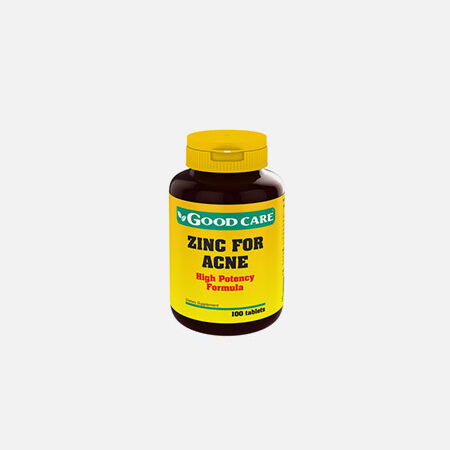 Zinco para Acne – 100 comprimidos – Good Care