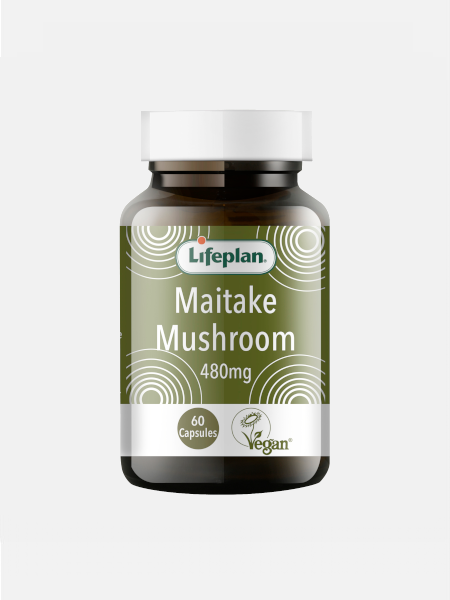 Maitake Mushroom 480mg - 60 cápsulas - Lifeplan