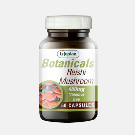 Reishi Mushroom 480mg – 60 cápsulas – Lifeplan