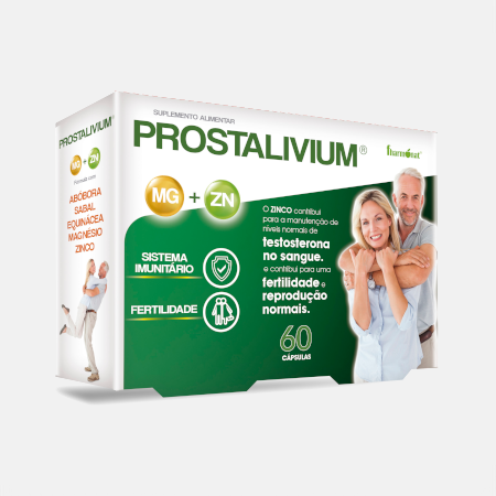 ProstaLivium – 64 cápsulas – Fharmonat