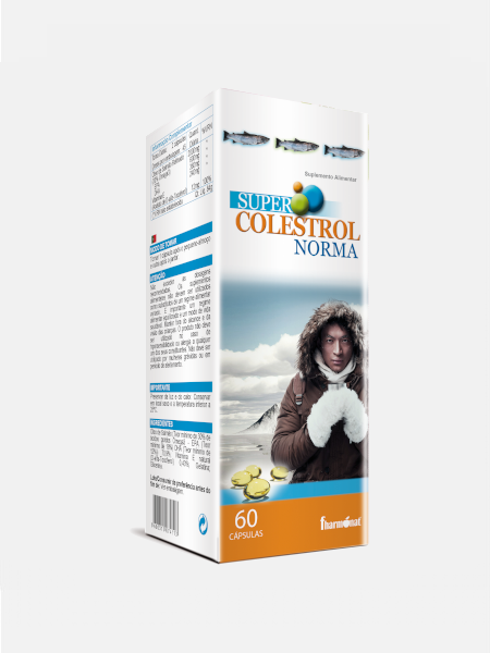 Super Colestrol Norma - 60 cápsulas - Fharmonat