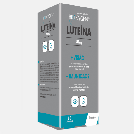 Biokygen Luteína 20mg – 36 cápsulas – Fharmonat
