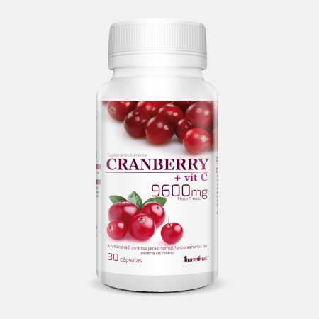 Cranberry + Vitamina C – 30 cápsulas – Fharmonat