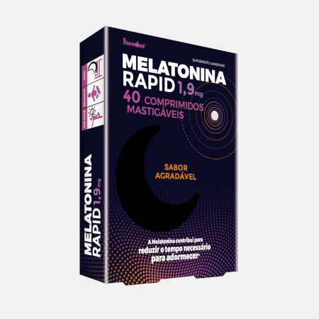 Melatonina Rapid 1,9mg – 40 comprimidos – Fharmonat
