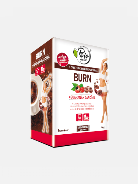 Bio Gold BURN café funcional – 20 saquetas – Fharmonat – Nutribio