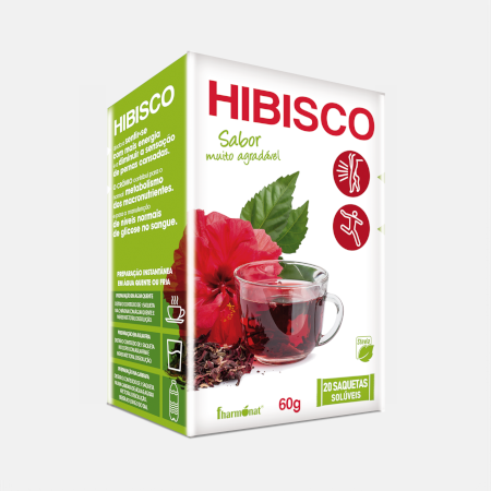 Hibisco – 20 saquetas – Fharmonat