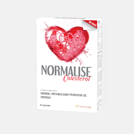 Normalise Colesterol nova fórmula – 30 capsulas – Calêndula