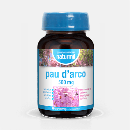Naturmil Pau D´Arco 500mg – 90 comprimidos – DietMed