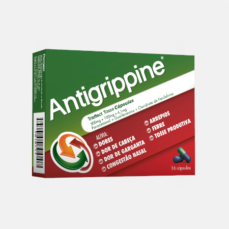 Antigrippine Trieffect Tosse – 16 cápsulas