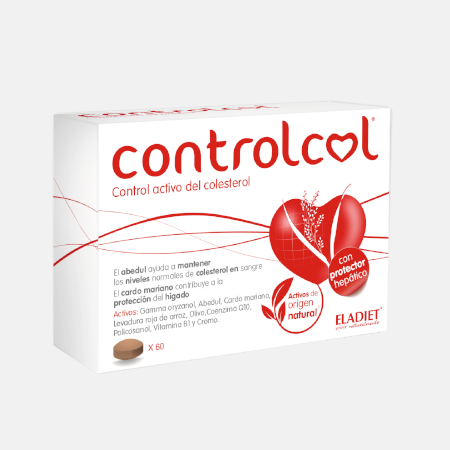 Controlcol Nova Fórmula – 60 comprimidos – Eladiet